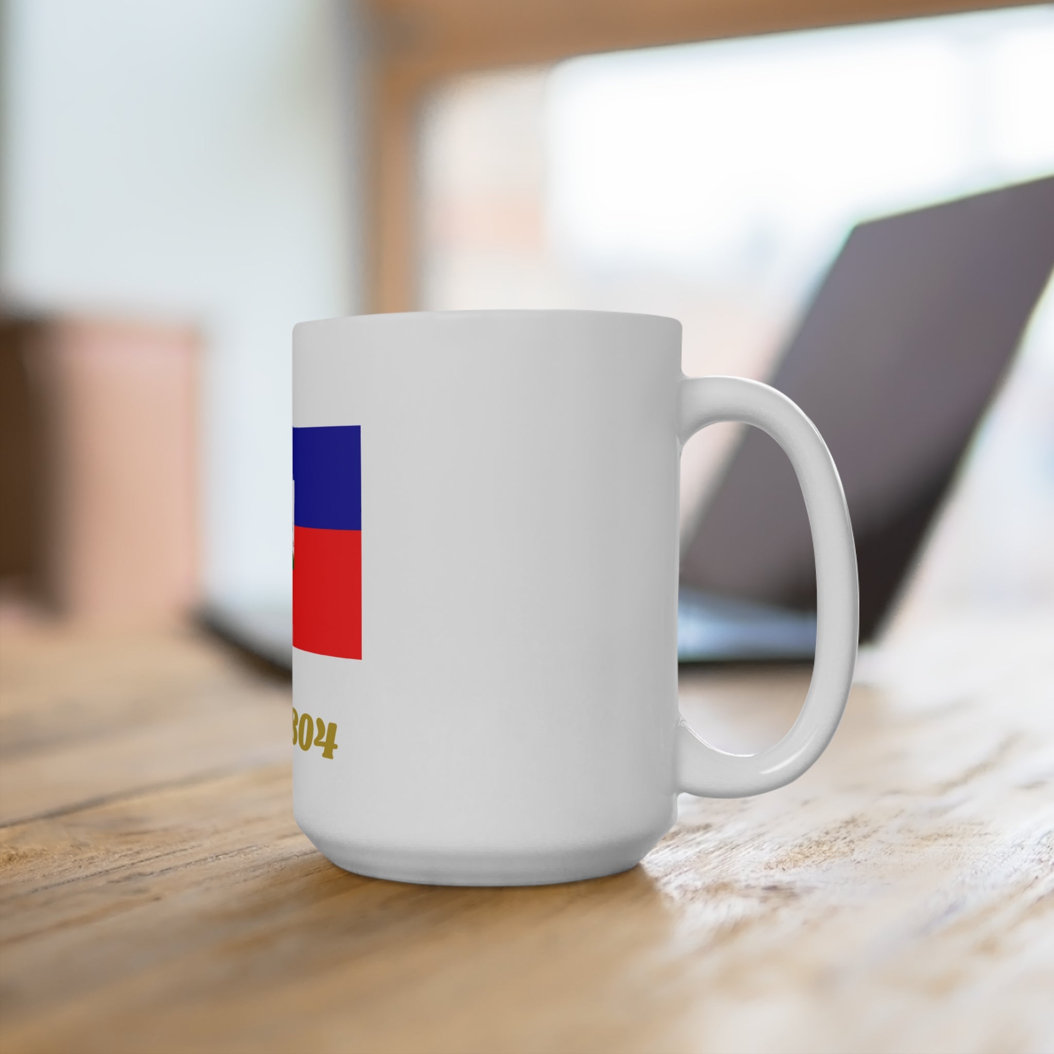 Haiti Flag 1804 Mug — Ayiti 15oz Ceramic Coffee Cup