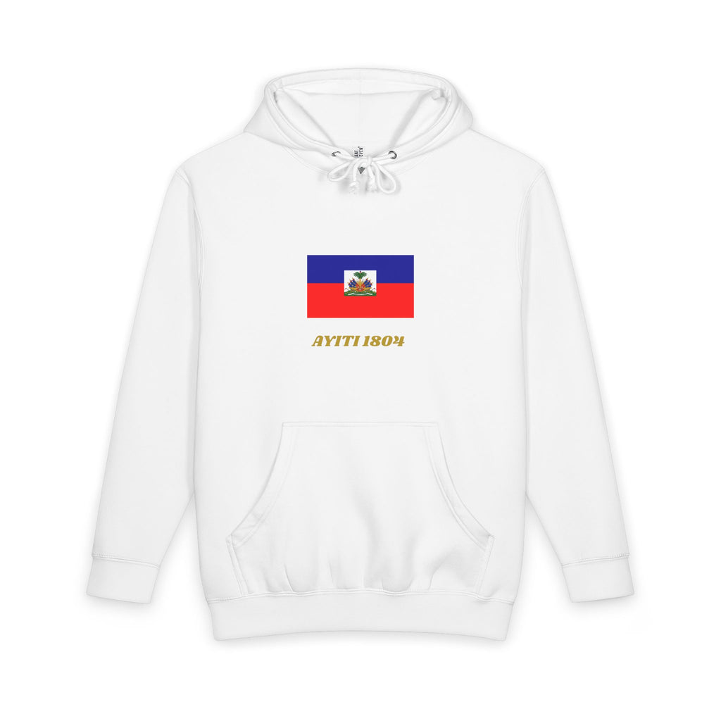 Haiti Flag Hoodie - 'Ayiti 1804' Haitian Pride Pullover