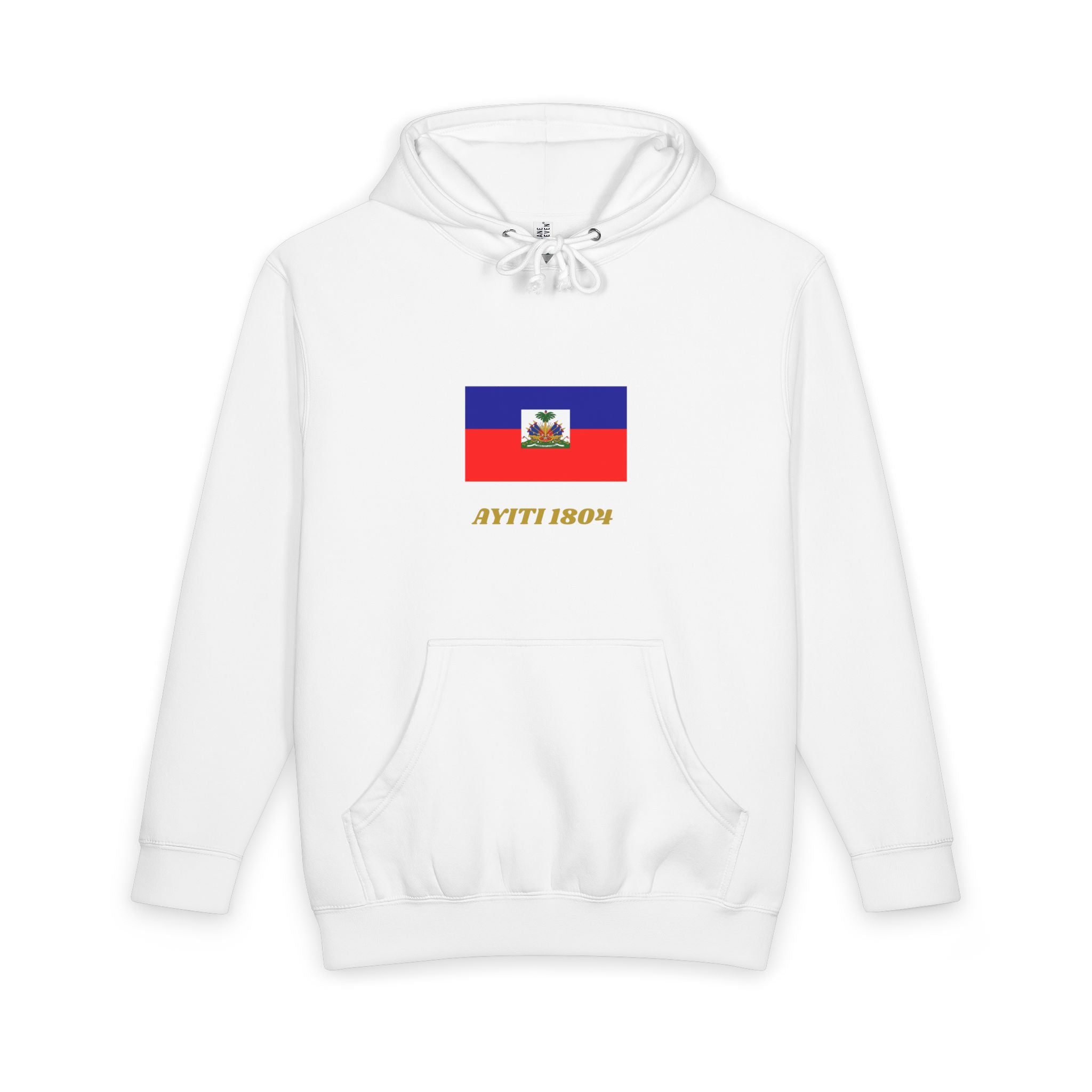 Haiti Flag Hoodie - 'Ayiti 1804' Haitian Pride Pullover